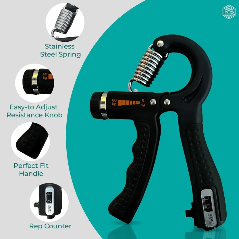 399Rs/- combo of counting Adjustable Hand Grip With Finger Gripper